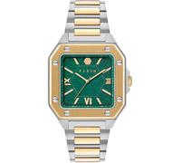 Philipp Plein PWYGA0326 Plein Edge 42mm 5ATM Cuarzo Unisex Verde Plata, Oro