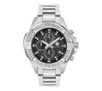 Philipp Plein Reloj analógico de Cuarzo para Hombre 32031697, Plata, Talla única, Pulsera