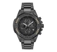 Philipp Plein Reloj analógico de cuarzo para hombre The $Kull Chrono, Black-Pwwfa0725