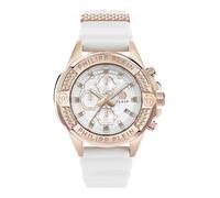 Philipp Plein Reloj analógico de cuarzo para hombre The $Kull Chrono, Rose/Negro-Pwwfa0325