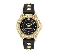 Philipp Plein Plein Lady Rock - Reloj analógico de cuarzo para mujer, Dorado/Sw/Sw - Pwpqa0224