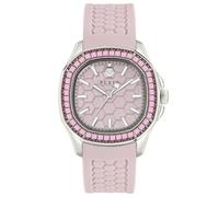 Philipp Plein Reloj analógico de Cuarzo para Mujer $PECTRE Lady, Rosa/Plateado, Moderno