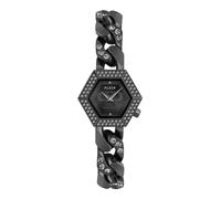 Philipp Plein Reloj analógico de Cuarzo para Mujer The Hexagon GROUMETTE, Negro, Talla única, Moderno
