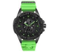 Philipp Plein Reloj analógico de Cuarzo Unisex The $Kull Silicona