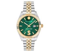 Philipp Plein Reloj analógico para Hombre con Correa de Acero Inoxidable PWMFA0825
