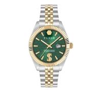 Philipp Plein Reloj analógico para Hombre con Correa de Acero Inoxidable PWMFA0825