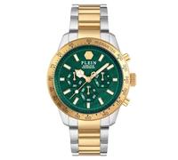 Philipp Plein Reloj analógico para Hombre, cronógrafo, Cuarzo, plinmetro, Multicolor, Pulsera