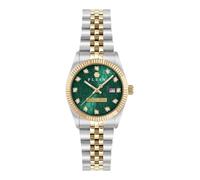 Philipp Plein Reloj analógico mujer, cuarzo, fecha, acero inoxidable, multicolor, pulsera