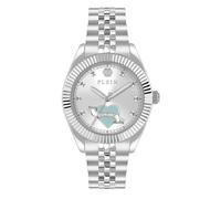 Philipp Plein Reloj Analógico para Mujer'S de Cuarzo con Correa en Acero Inoxidable PW2BA1125