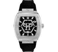 Philipp Plein Reloj analógico 'The Hexagon Phantom' negro / plata One Size negro / plata