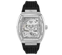 Philipp Plein Reloj automático para Hombre $KELETON PWBAA1323 Silicona