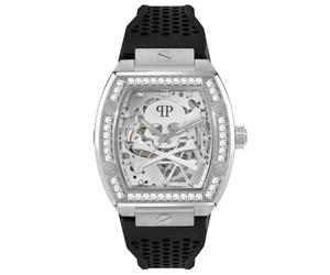 Philipp Plein Reloj automático para Hombre $KELETON PWBAA1323 Silicona