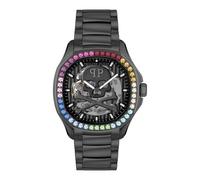 Philipp Plein - Reloj Automático Skeleton Spectre Rainbow - Accessories - Hombre - Negro - ONE SIZE -