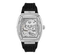 Philipp Plein - Reloj de Cristal Esqueleto - Accessories - Hombre - Gris - ONE SIZE -