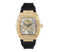 Philipp Plein Reloj Hombre Automático $ Keleton Oro PWBAA0321 Silicona