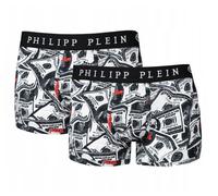 Philipp Plein Ropa Interior 2 Paquete Bañador Dólar Boxer Pantalón Shorts M