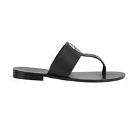 Philipp Plein - Sandalias Planas de Cuero Hexágono - Shoes - Hombre - Negro - 41 EU -