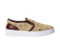Philipp Plein - Slip On Sneakers Denim Jacquard Monogram - Shoes - unisex - Marrón - 42 EU -