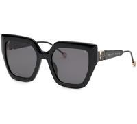 Philipp Plein Mujer SPP064S PLEIN QUEEN 700 Gafas de sol Acetato Negro Fumar Geométrico Normal