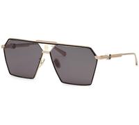 Philipp Plein Hombre SPP076M PLEIN STUD 301 Gafas de sol Metal Oro rosa Gris Cuadrada Normal