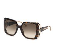 Philipp Plein SPP121S PLEIN QUEEN 722 Gafas de sol Verde Sombreado