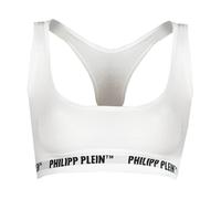 Philipp Plein - Elegante Top Blanco con Logo - Sport - Mujer - Blanco - M -