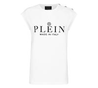 Philipp Plein - T-Shirt Cuello Redondo Iconic - Tops - Mujer - Blanco - XL -