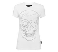 Philipp Plein - T-shirt Pure con Cristales - Tops - Mujer - Blanco - S -