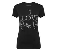 Philipp Plein - T-Shirt Pure Round Neck SS - Tops - Mujer - Negro - S -
