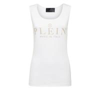 Philipp Plein - Tank Top Iconic - Tops - Mujer - Beige - M -