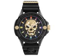 Philipp Plein The $Kull ECOCERAMIC Reloj de Cuarzo analógico para Hombre de Silicona