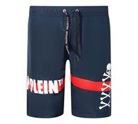 Philipp Plein TM Skull And Bones Navy Swim Shorts
