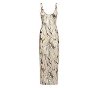 Philipp Plein - Tulle Tank Top Long Dress Flame - Dresses - Mujer - Multicolor - S -