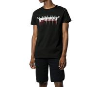 Philipp Plein Wqc Corte Statement Logo Camiseta Cuello Redondo Camisa Top Nuevo