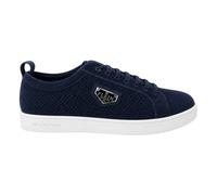 Philipp Plein - Zapatillas de ante perforado de corte bajo - Shoes - Hombre - Azul - 46 EU -