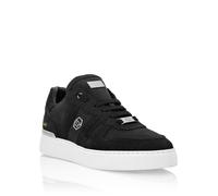 Philipp Plein - Nubuck Low Top Sneakers Cocco - Shoes - unisex - Negro - 35 EU -