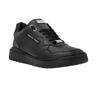 Philipp Plein - Zapatillas deportivas bajas de cuero Nappa con letras - Shoes - Mujer - Negro - 35 EU -