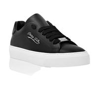 Philipp Plein - Zapatillas Lo-Top de Cuero Nappa Signature - Shoes - unisex - Negro - 35 EU -