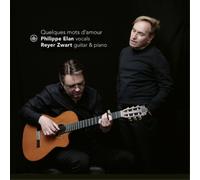 Philippe Elan & Reyer Zwart Quelques Mots D'amour (CD) (Importación USA)