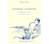 Philippe gaubert: intermede champetre (saxophone-alto & piano)