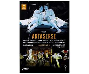 Philippe Jaroussky/Max Emanuel Cencic/Franco Fagioli/Valer Barna-Sabadus/Yuriy Mynenko/Juan Sancho/Concerto Koln/Diego Fasolis: Vinci: Artaserse [2CD]