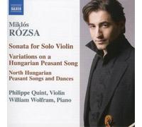 Quint, Philippe – Miklos Rozsa: Música para violín y piano – NAXOS
