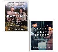 Philippe Sands - Juego de 2 libros de colección (The Ratline, East West Street)