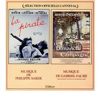 Philippe Sarde , Gabriel Fauré - PIRATE / SUNDAY IN THE COUNTRY (ORIGINAL SOUNDTRACK LP, IMPORT, 1984)
