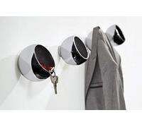 Philippi Design Perchero Bola Sphere - 123150 - Designer Perchero con Estante para Llaves, Cartera o Dinero - de Aluminio Pulido