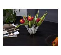 Philippi - Jarr?n o linterna Margeaux - Pieza ?nica plegada a mano en acero inoxidable - Vela de t? o jarr?n llamativo para cualquier ocasi?n