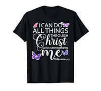 Philippians 413 I Can Do All Things Through Christ Christian Camiseta
