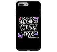 Philippians 413 I Can Do All Things Through Christ Christian Carcasa para iPhone 7 Plus/8 Plus
