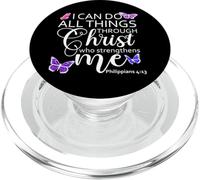 Philippians 413 I Can Do All Things Through Christ Christian PopSockets PopGrip para MagSafe