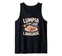 Philippine Lumpia Is My Love Language Pinoy Food Spring Roll Camiseta sin Mangas